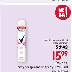 Rossmann Antyperspirant Rexona Sexy Bouquet oferta