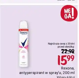 Rossmann Antyperspirant Rexona Sexy Bouquet oferta