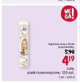 Rossmann Płatki kosmetyczne Lula oferta