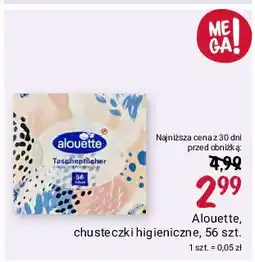Rossmann Chusteczki higieniczne zapachowe Alouette oferta