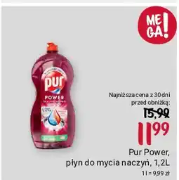 Rossmann Płyn do mycia naczyń fig & pomegranate Pur Power oferta