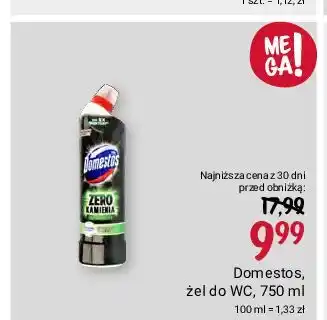 Rossmann Żel do wc lime Domestos Zero Kamienia oferta