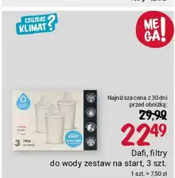 Rossmann Wkład filtrujący Dafi oferta