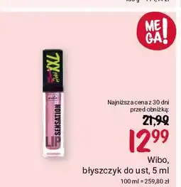 Rossmann Błyszczyk do ust 3 Wibo Lip Sensation oferta