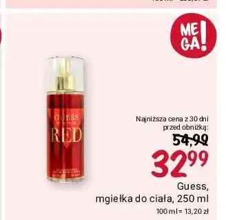 Rossmann Mgiełka do ciała Guess Seductive Red oferta