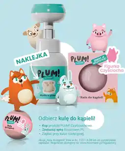 Rossmann Mydło w piance malina Plum! Czyściochowo oferta