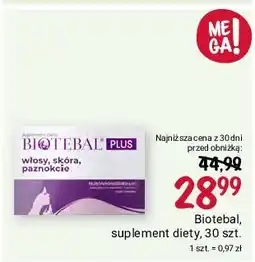 Rossmann Tabletki Biotebal Plus oferta