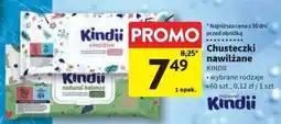 Intermarche Chusteczki wilgotne sensitive Cleanic Kindii oferta