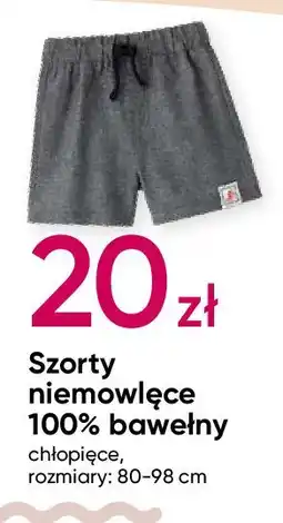 Pepco Szorty niemowlęce 80-98 cm oferta