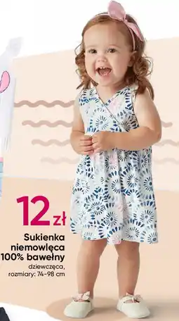 Pepco Sukienka niemowlęca 74-98 cm oferta