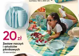 Pepco Zestaw naczyń i sztućców piknikowych oferta