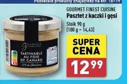 ALDI Pasztet z kaczki i gęsi Gourmet Finest Cuisine oferta