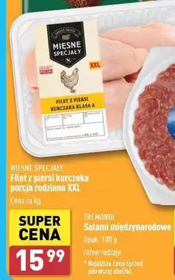 ALDI Filety z piersi kurczaka Mięsne Specjały Zawsze Świeże (Aldi) oferta