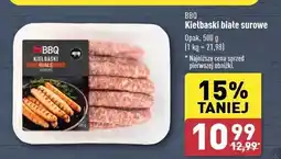 ALDI Kiełbaski białe surowe Bbq (Aldi) oferta