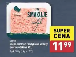 ALDI Mięso mielone z indyka na kotlety Stasin oferta