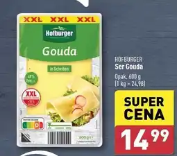 ALDI Ser gouda plastry Hofburger oferta