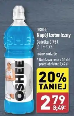 ALDI Napój izotoniczny wieloowocowy Oshee oferta