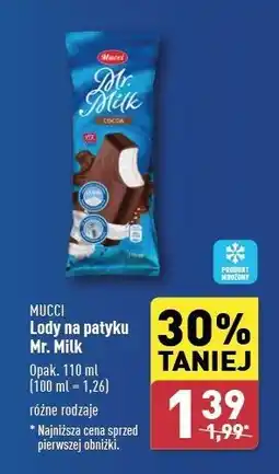 ALDI Lód cocoa Mucci Mr. Milk oferta