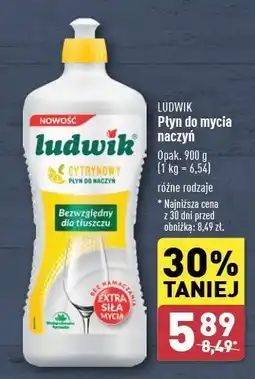 ALDI Płyn do naczyń cytrynowy Ludwik oferta