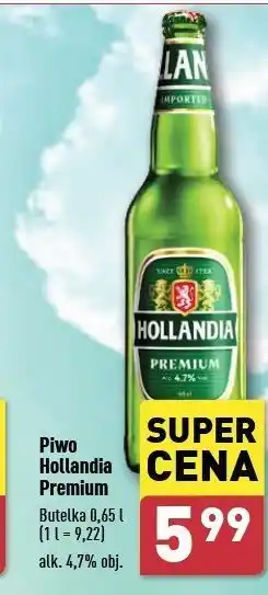 ALDI Piwo Hollandia oferta