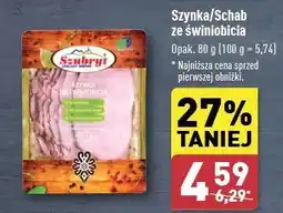 ALDI Schab ze świniobicia Szubryt oferta