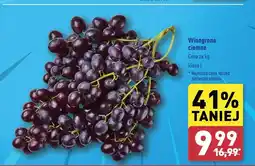 ALDI Winogrona ciemne oferta