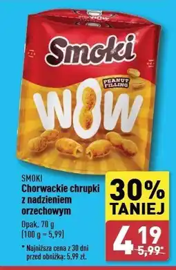 ALDI Chrupki chorwackie orzechowe Smoki oferta