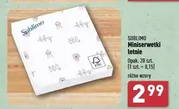 ALDI Serwetki Sublimo oferta