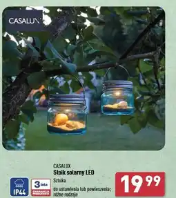 ALDI Słoik solarny led Casalux oferta