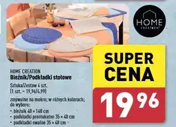 ALDI Bieżnik 40 x 140 cm Home Creation oferta