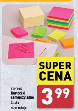 ALDI Karteczki samoprzylepne kolorowe Expertiz oferta