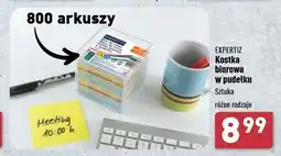 ALDI Kostka biurowa w pudełku kolorowa Expertiz oferta