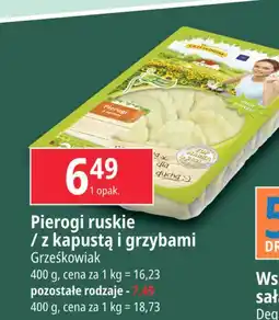 E.Leclerc Pierogi z mięsem Grześkowiak oferta