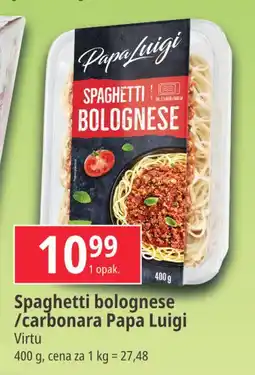 E.Leclerc Spaghetti carbonara Papa Luigi oferta