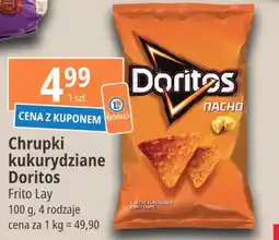 E.Leclerc Chipsy kukurydziane o smaku serowym Doritos oferta