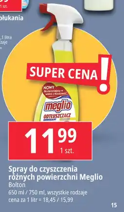 E.Leclerc Odtłuszczacz w sprayu lemon Meglio oferta