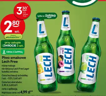 Żabka Lech Free Piwo smakowe oferta