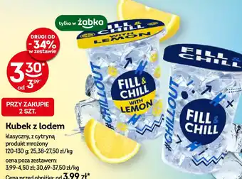 Żabka Fill & Chill kubek z lodem oferta