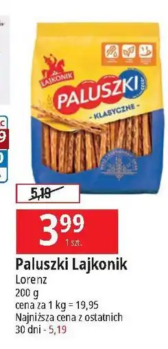 E.Leclerc Paluszki słone Lajkonik oferta