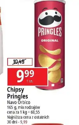 E.Leclerc Chipsy original Pringles oferta