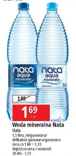 E.Leclerc Woda niegazowana Nata Aqua oferta