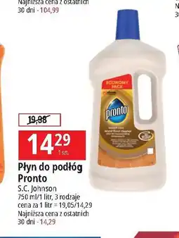 E.Leclerc Płyn do podłóg i mebli drewnianych Pronto oferta