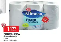 E.Leclerc Papier toaletowy 4-warstwowy Wiodąca Marka Mimosa oferta