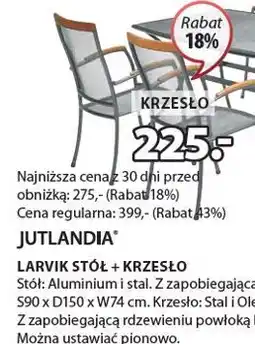 JYSK Krzesło oferta