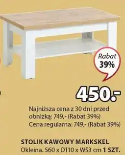 JYSK Stolik kawowy oferta