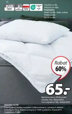 JYSK Kołdra Ulvik oferta