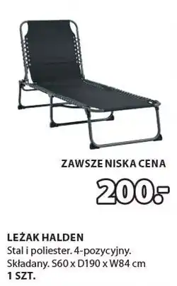 JYSK leżak oferta