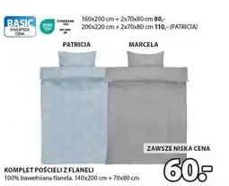 JYSK Komplet pościeli z flaneli oferta
