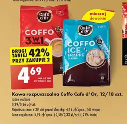Biedronka Kawa frappe classic Cafe d'or coffo ice oferta