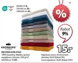 JYSK Ręcznik Karlstad oferta